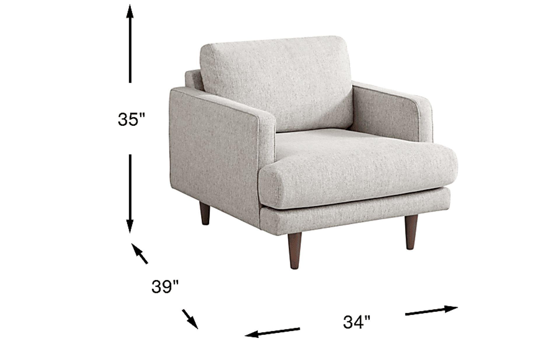 Dimension Image. Please refer to the Dimension Tab on this page for dimension details.