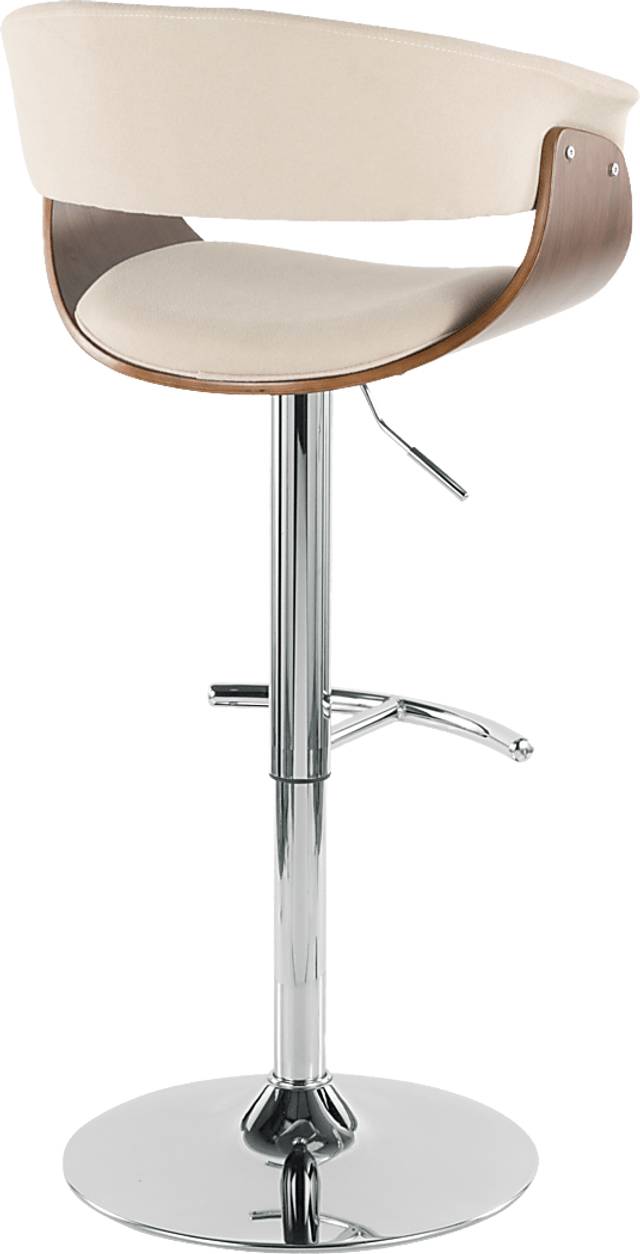 Westdell Cream Adjustable Barstool, Set of 2 - Thumbnail - Image 5