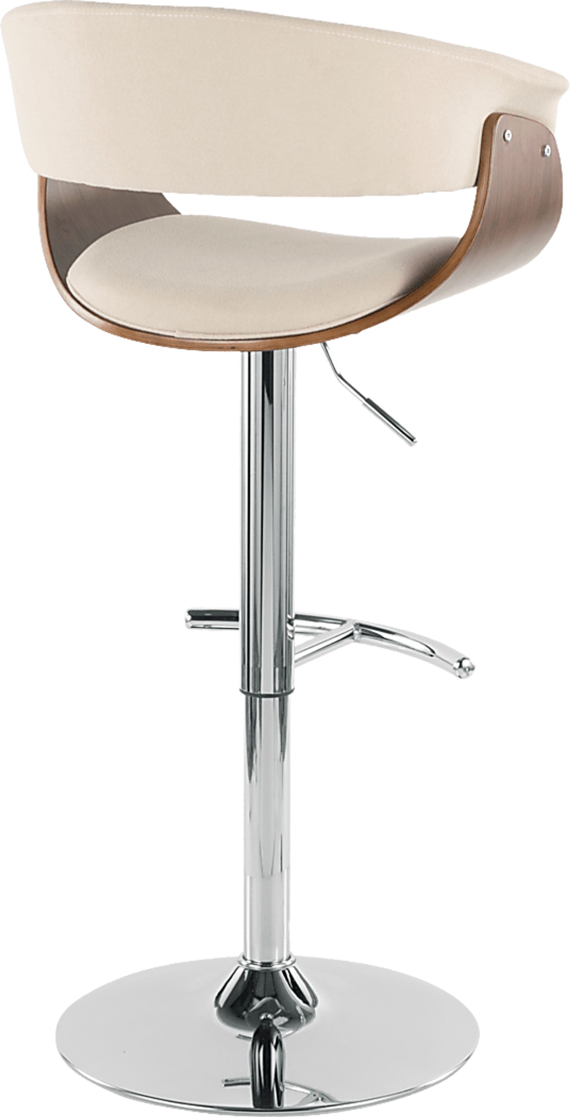 Westdell Cream Adjustable Barstool, Set of 2 - Image 5