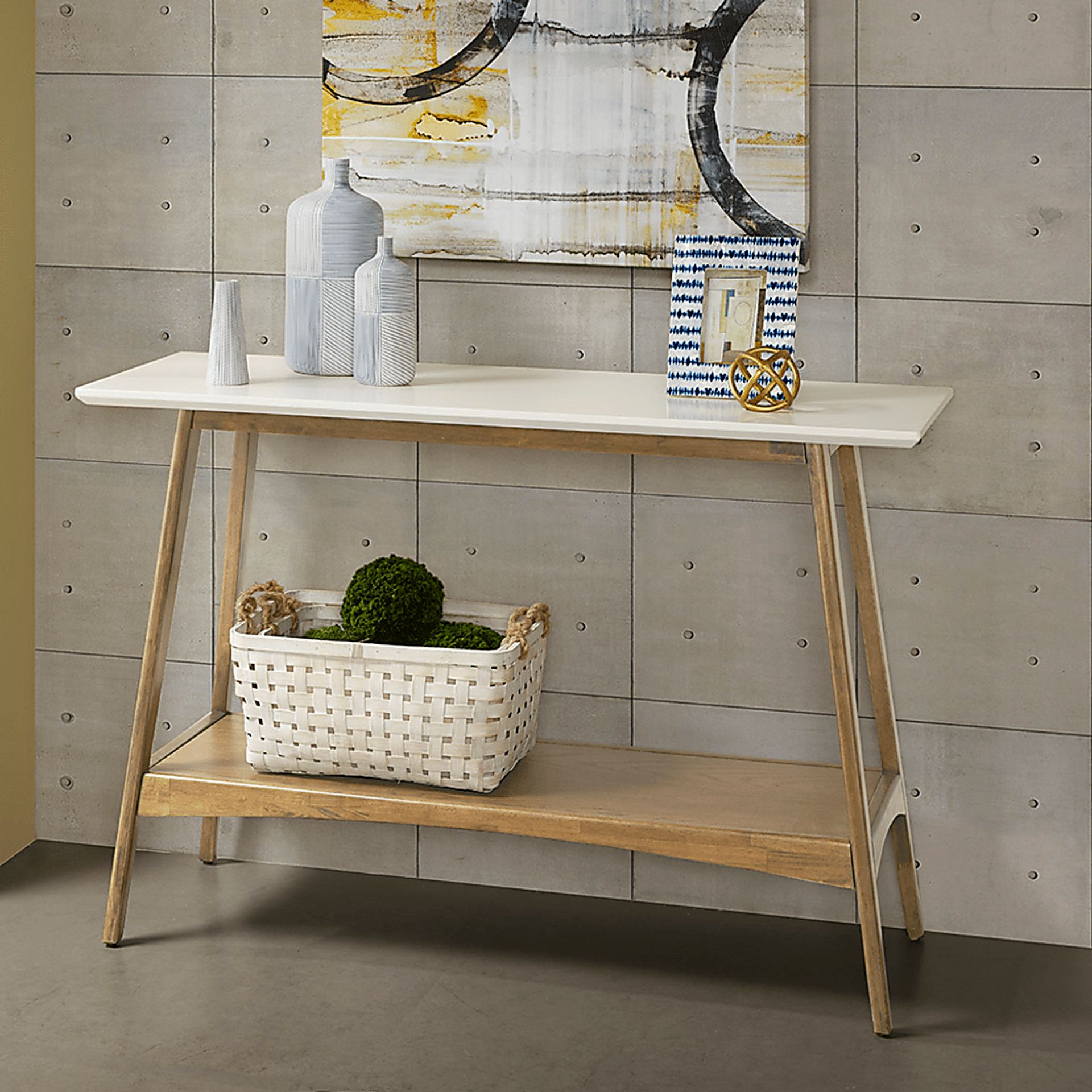 Westella Natural Sofa Table - Image 6