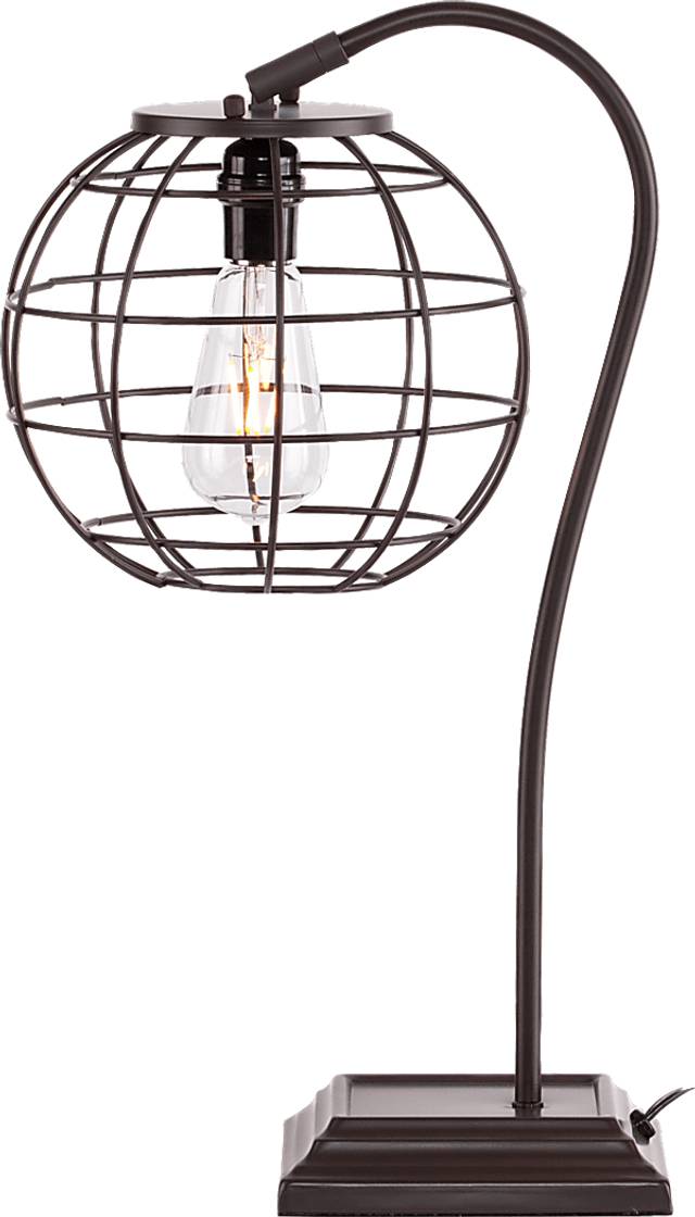 Westend Brown Table Lamp - Thumbnail - Image 1
