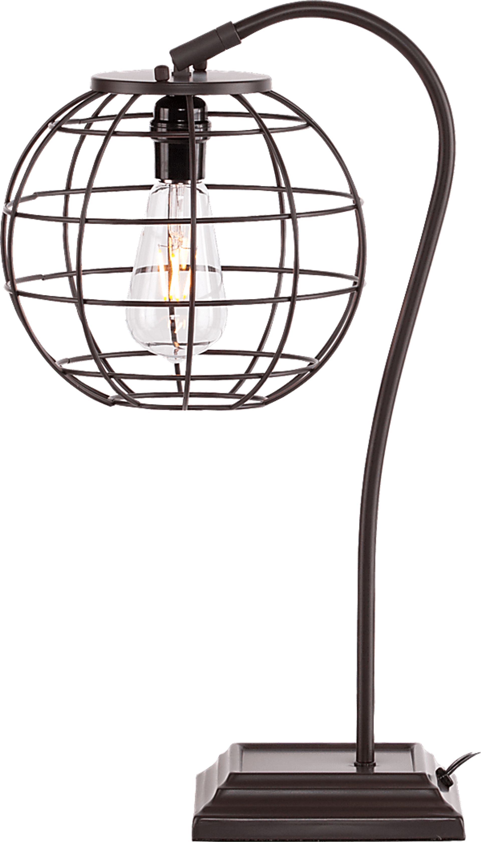 Westend Brown Table Lamp - Image 1