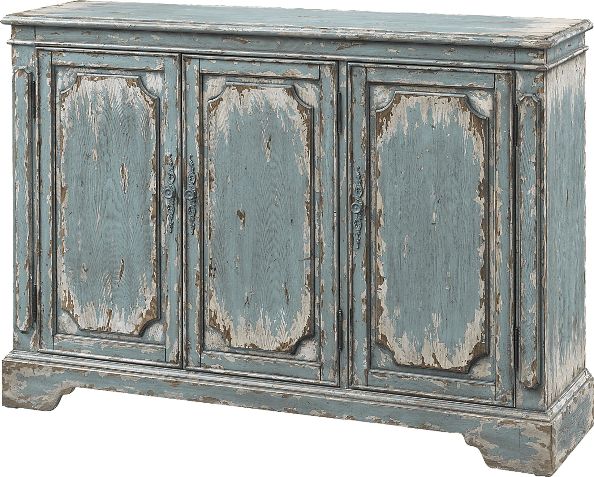 Wester Road Blue Credenza - Image 2