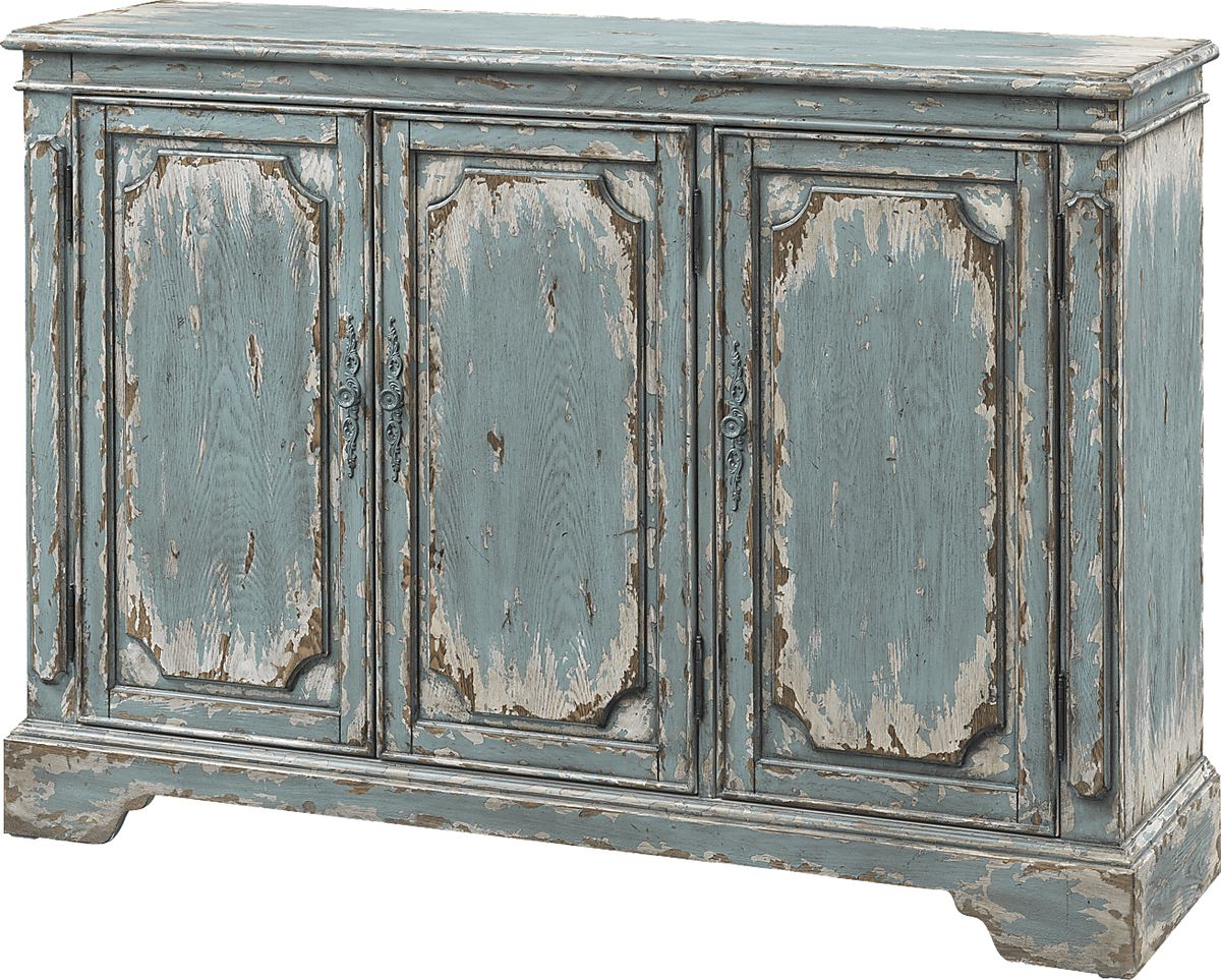 Wester Road Blue Colors Credenza | Rooms to Go