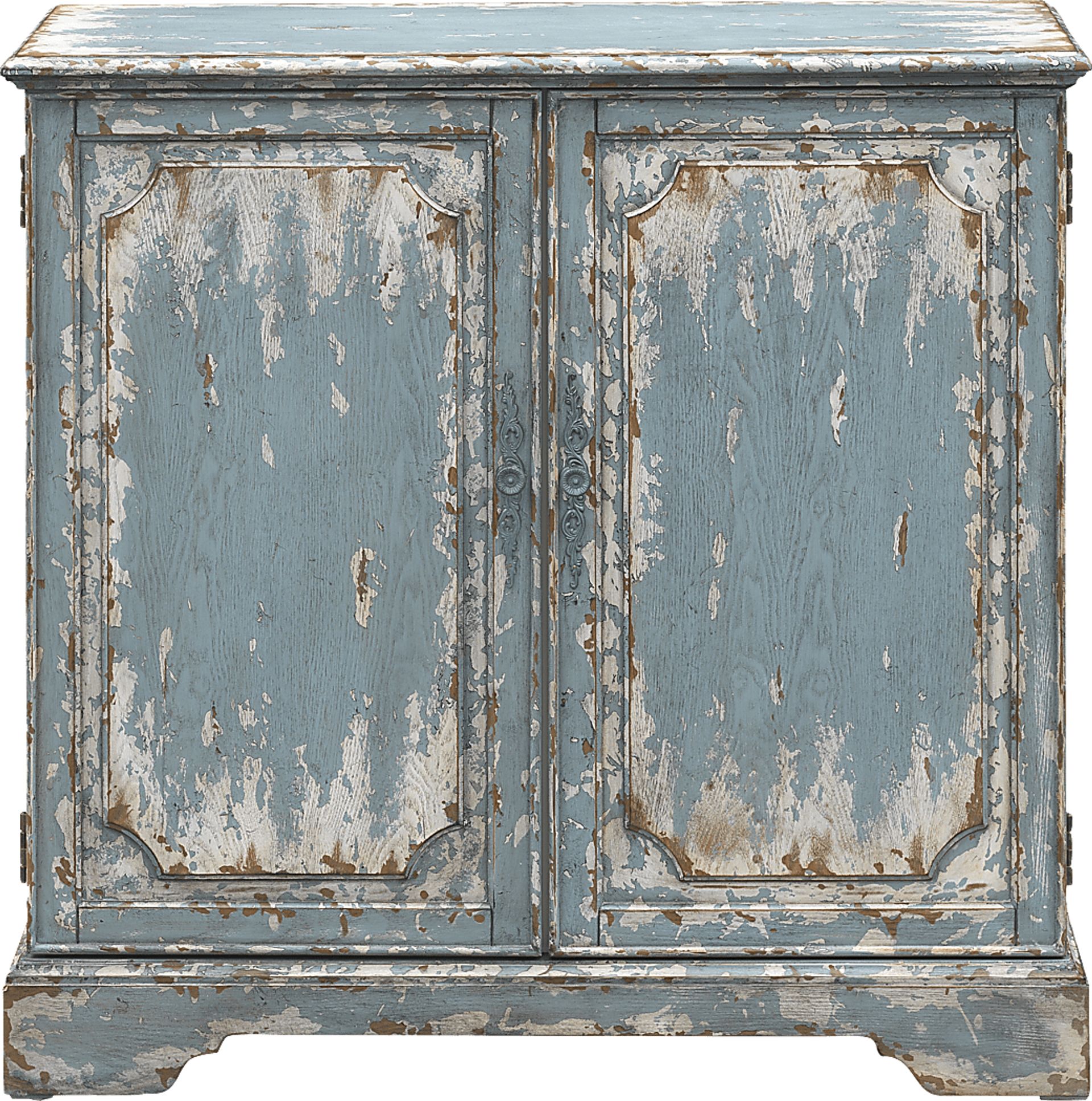 Wester Road Blue Accent Cabinet - Image 1