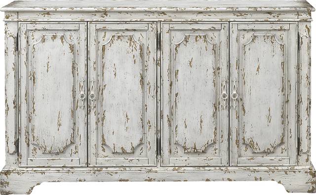 Wester Road Cream 4 Door Credenza - Thumbnail - Image 1