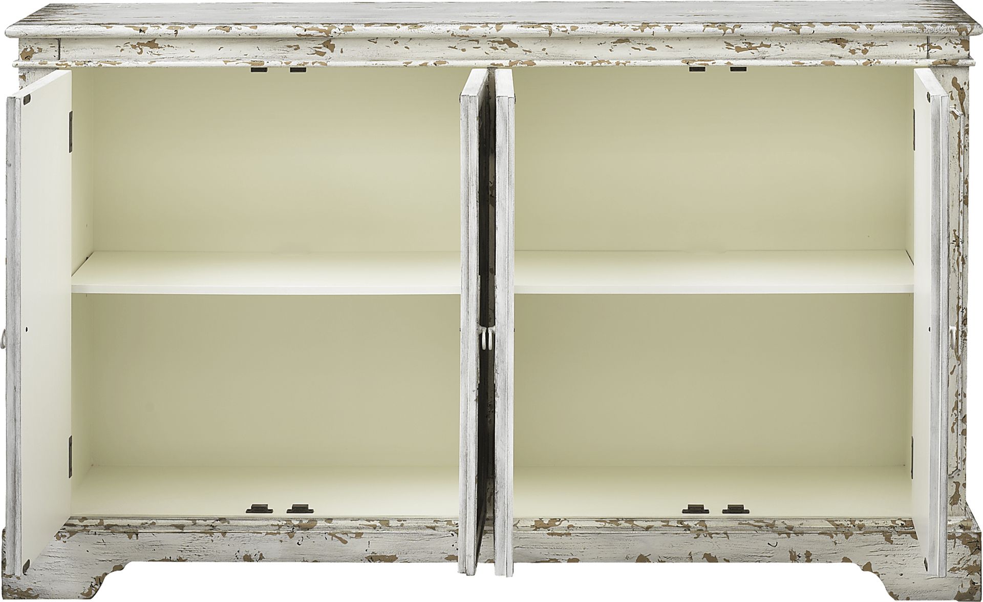 Wester Road Cream 4 Door Credenza - Image 3