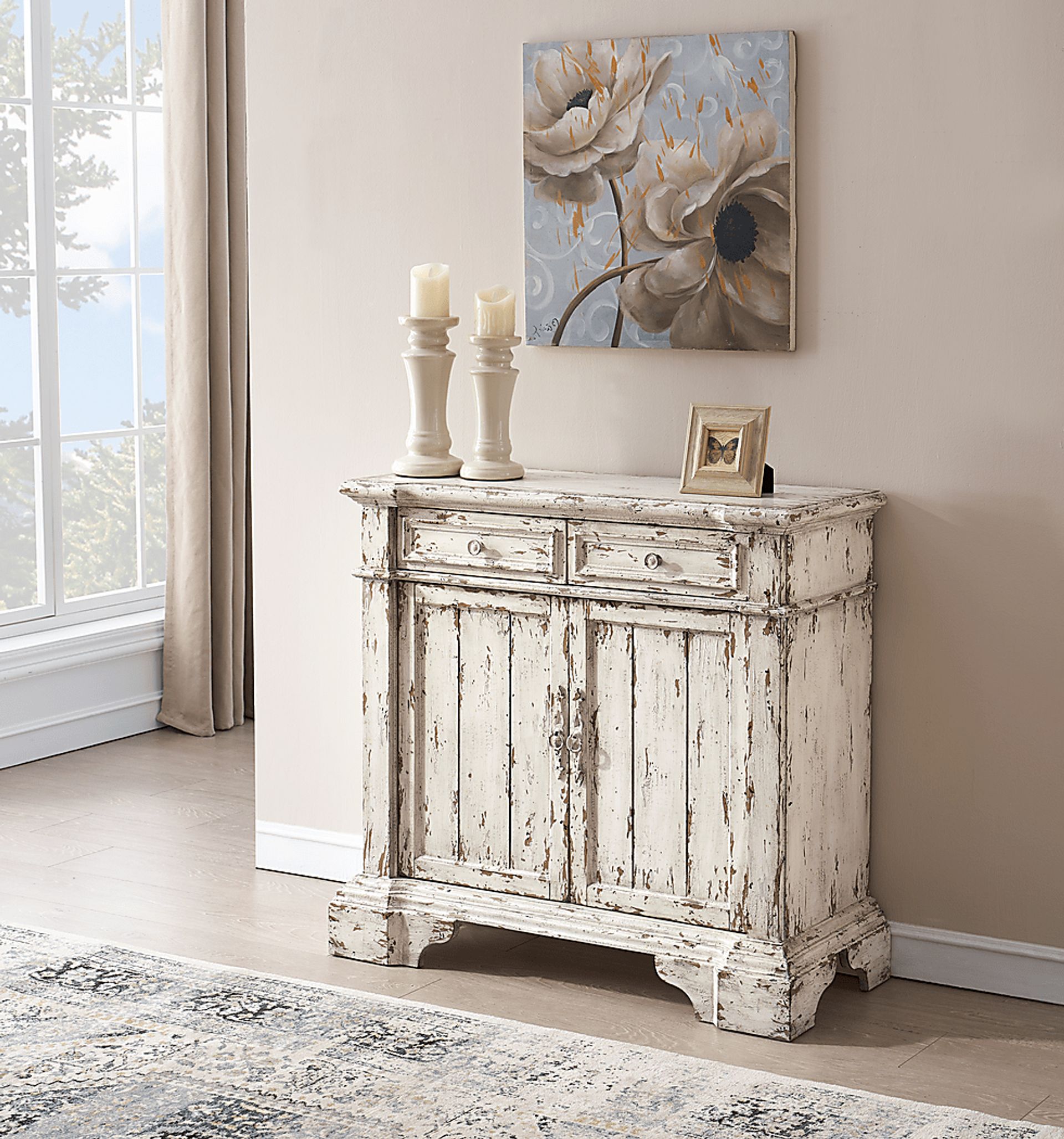 Wester Road Cream Accent Cabinet - Image 5
