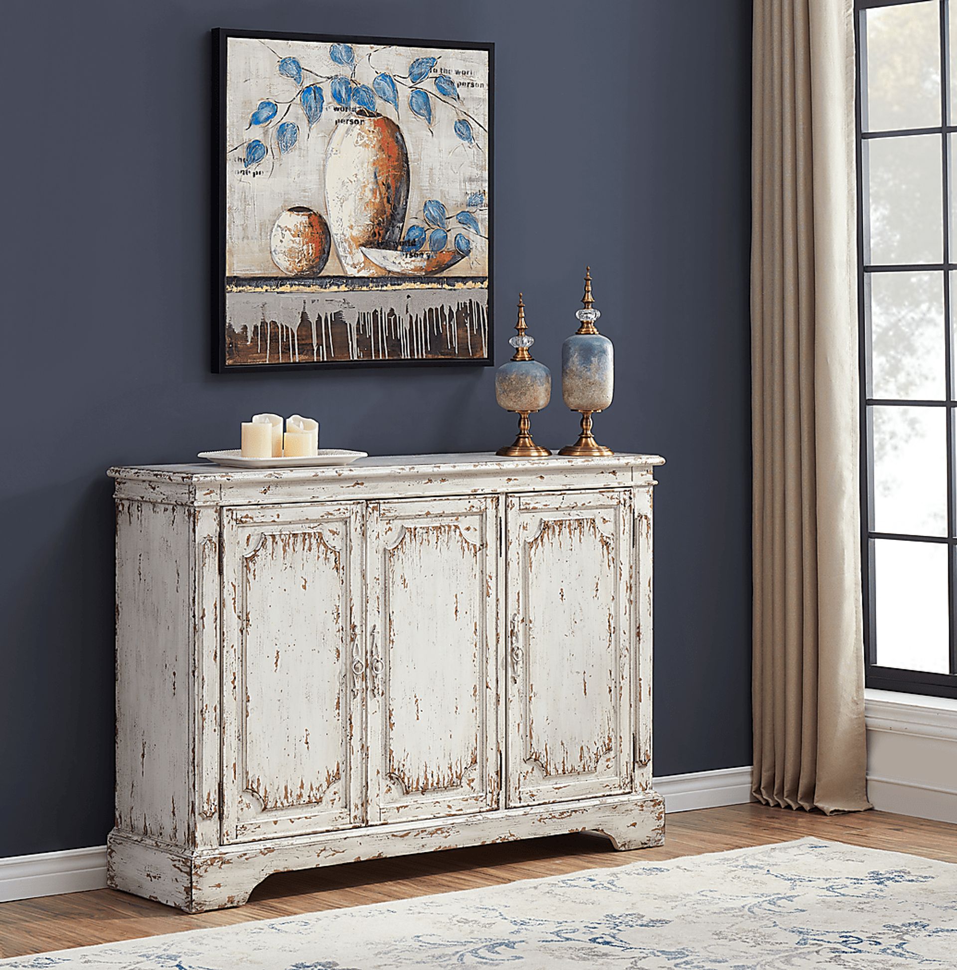Wester Road Cream Credenza - Image 5