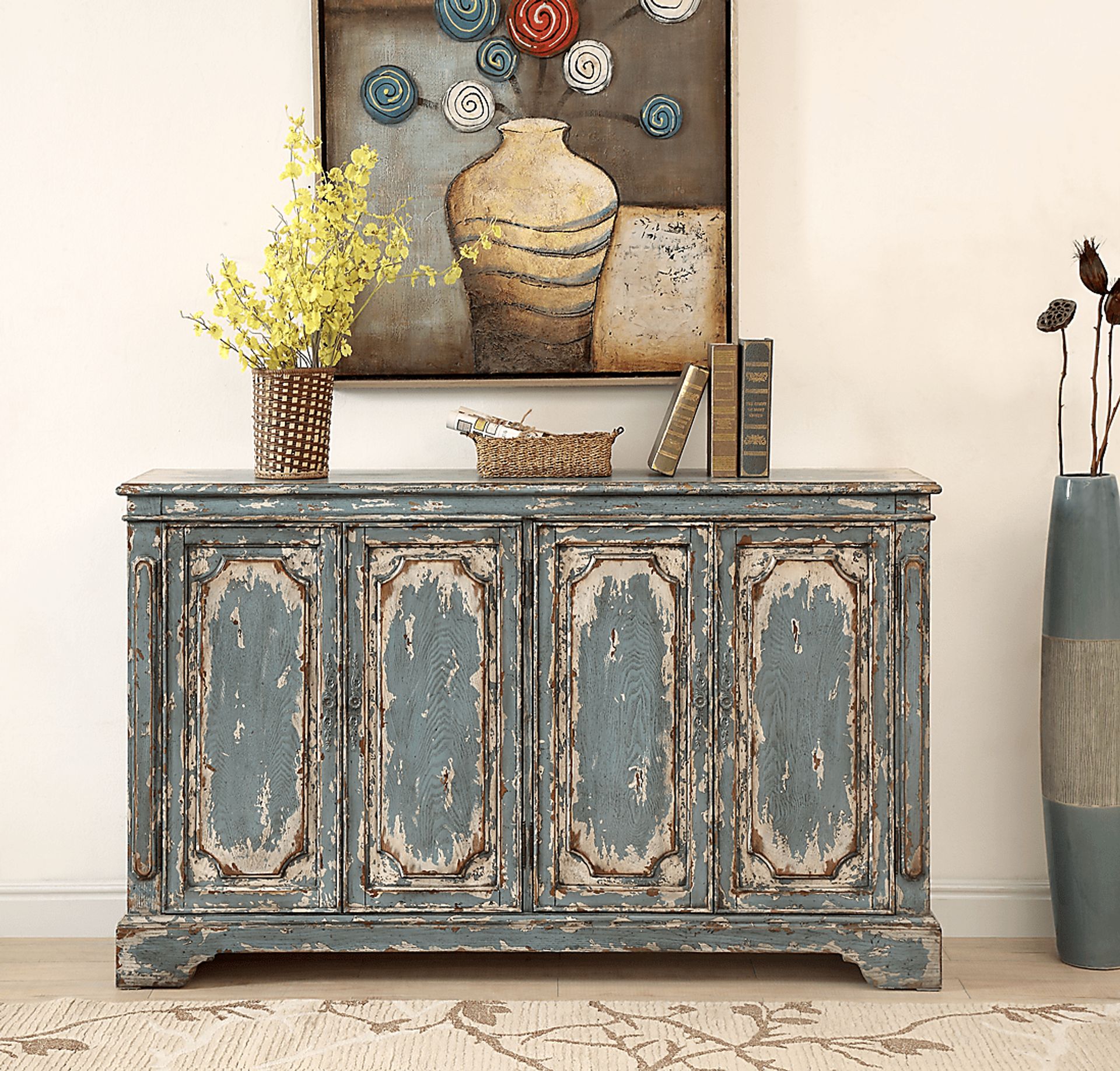 Wester Road Hydra 4 Door Credenza - Image 7