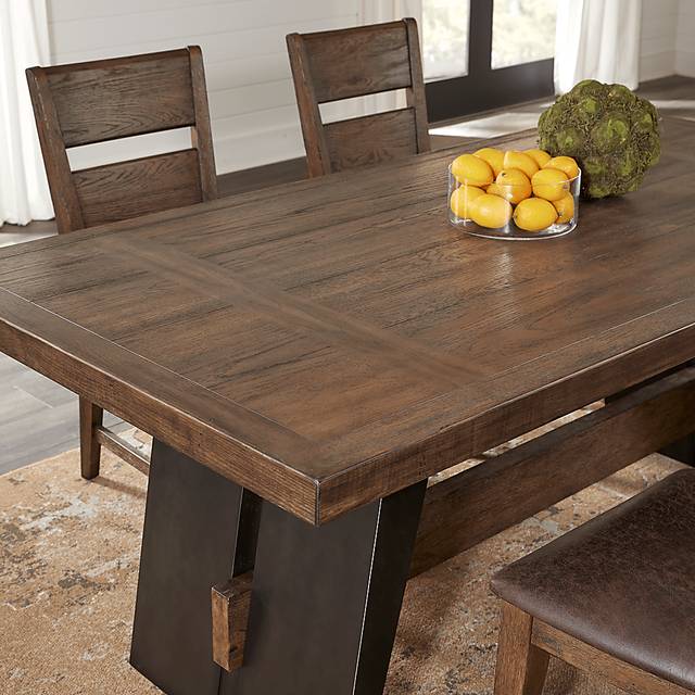 Western Springs Brown Dining Table - Thumbnail - Image 2