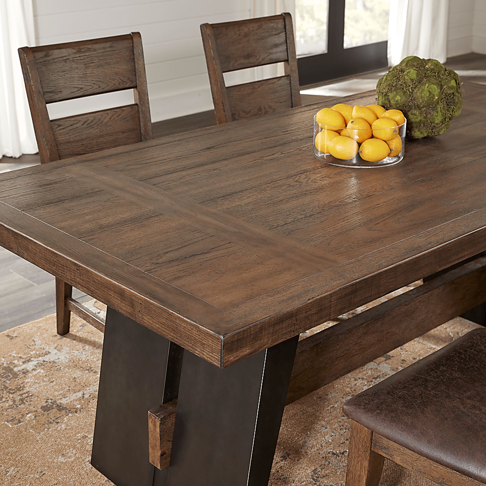 Western Springs Brown Dining Table - Image 2
