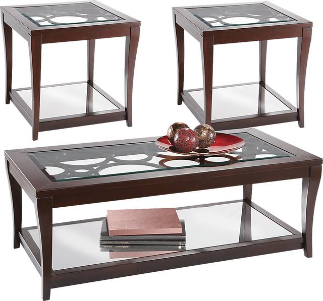 Westfield Ebony 3 Pc Table Set - Thumbnail - Image 1