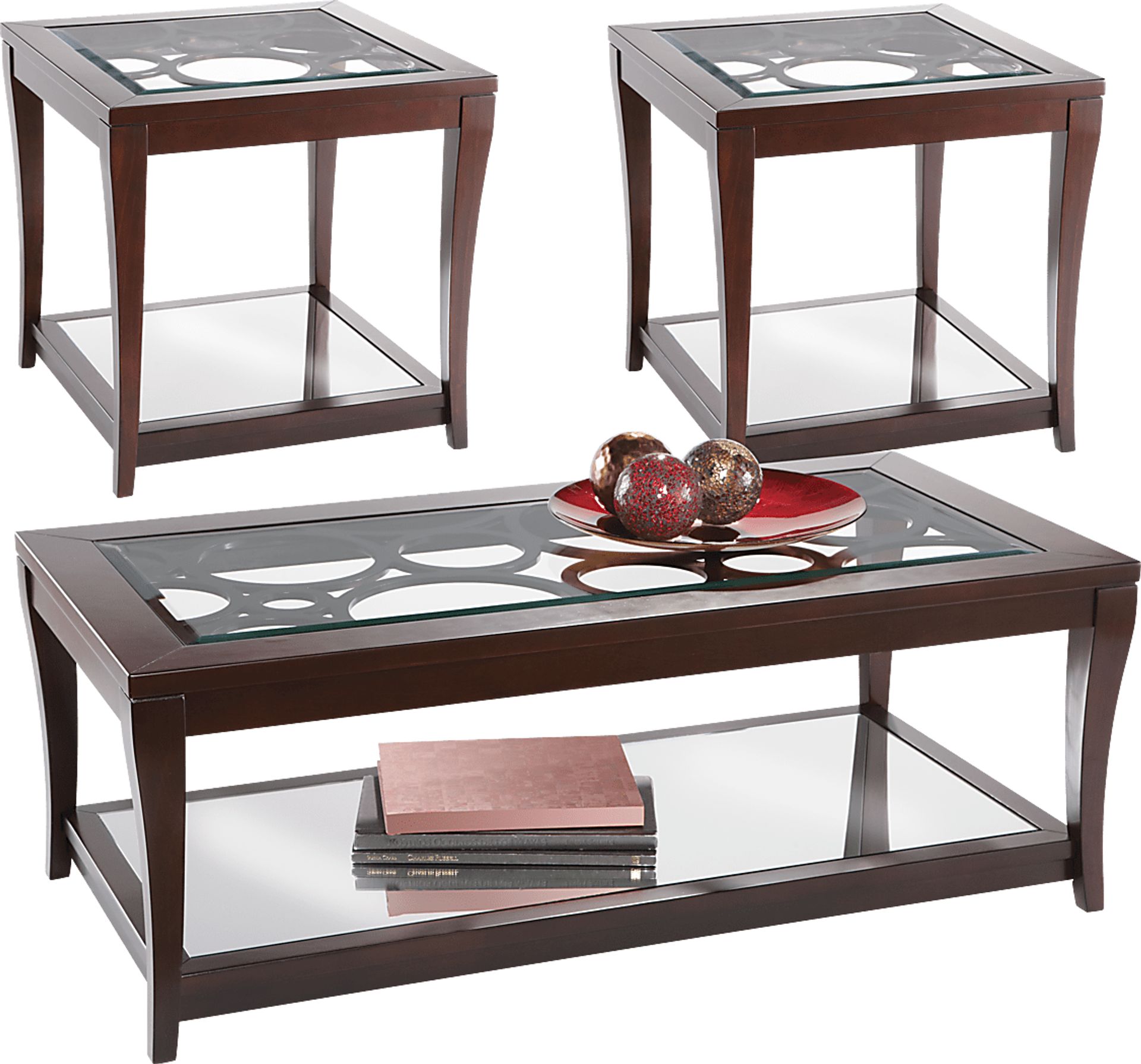 Cindy Crawford Home Bellingham Slate 5 Pc Living Room - Image 4
