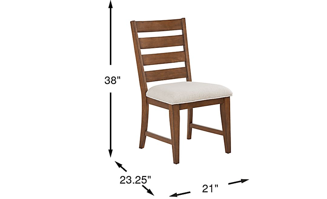 Westham Cream Ladder Back Side Chair