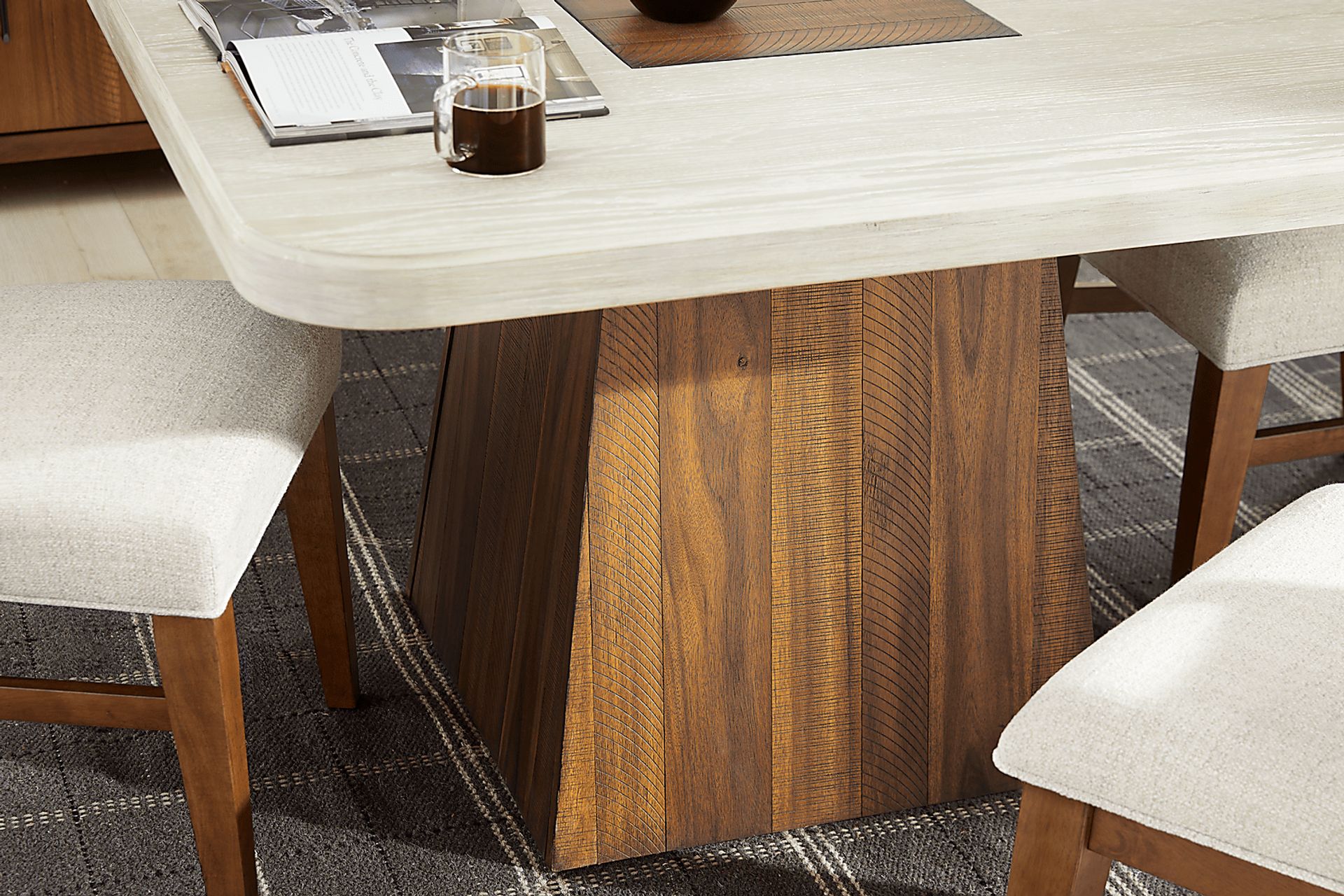 Westham Cream Square Dining Table - Image 3