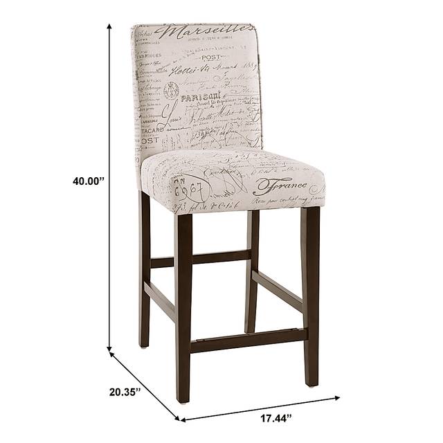 Westhigh Cream Counter Height Stool - Thumbnail - Image 7