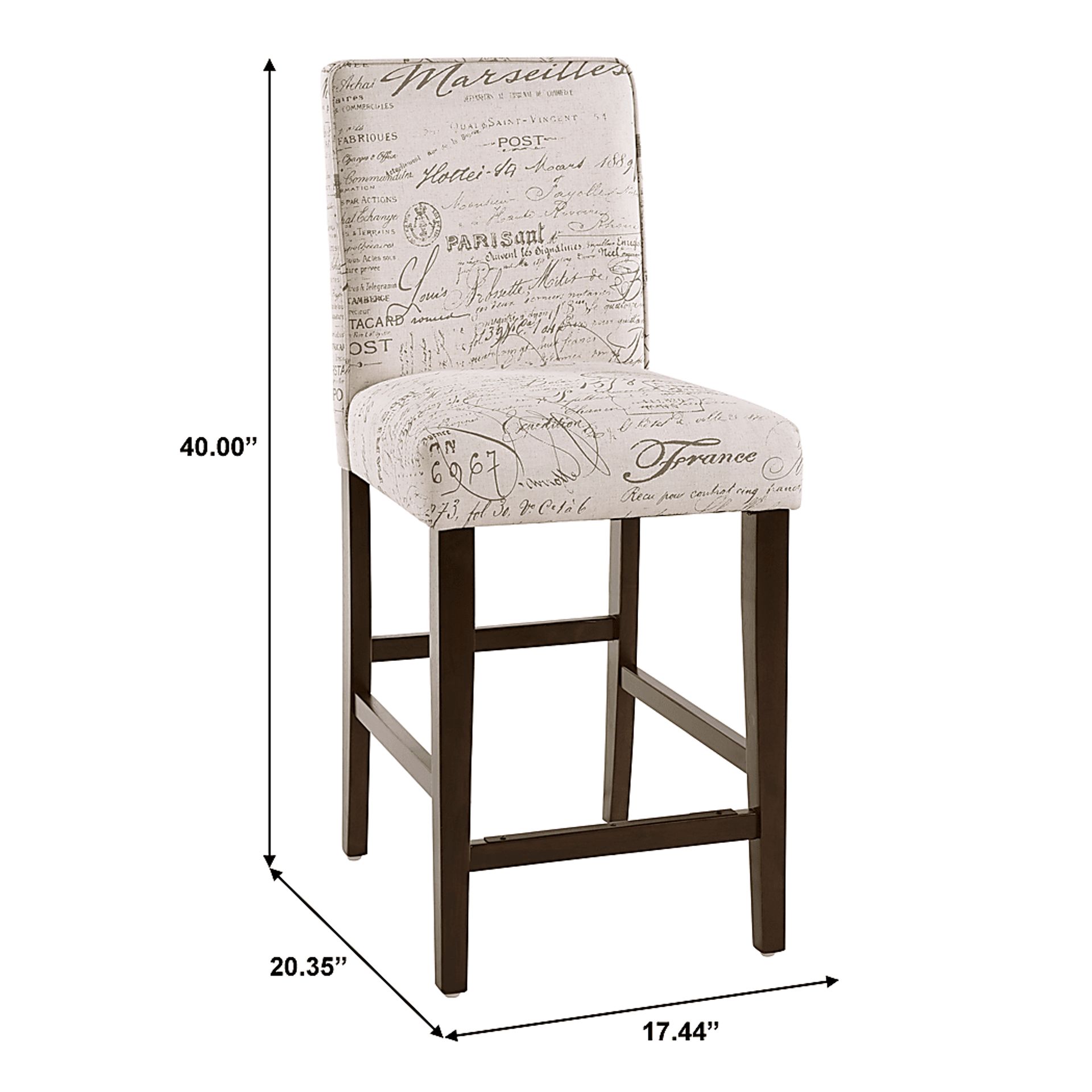 Westhigh Cream Counter Height Stool - Image 7