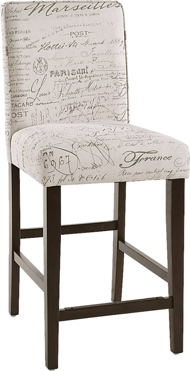 Westhigh Cream Counter Height Stool - Thumbnail - Image 1