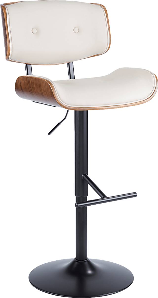 Westhues Cream Adjustable Barstool, Set of 2 - Thumbnail - Image 6