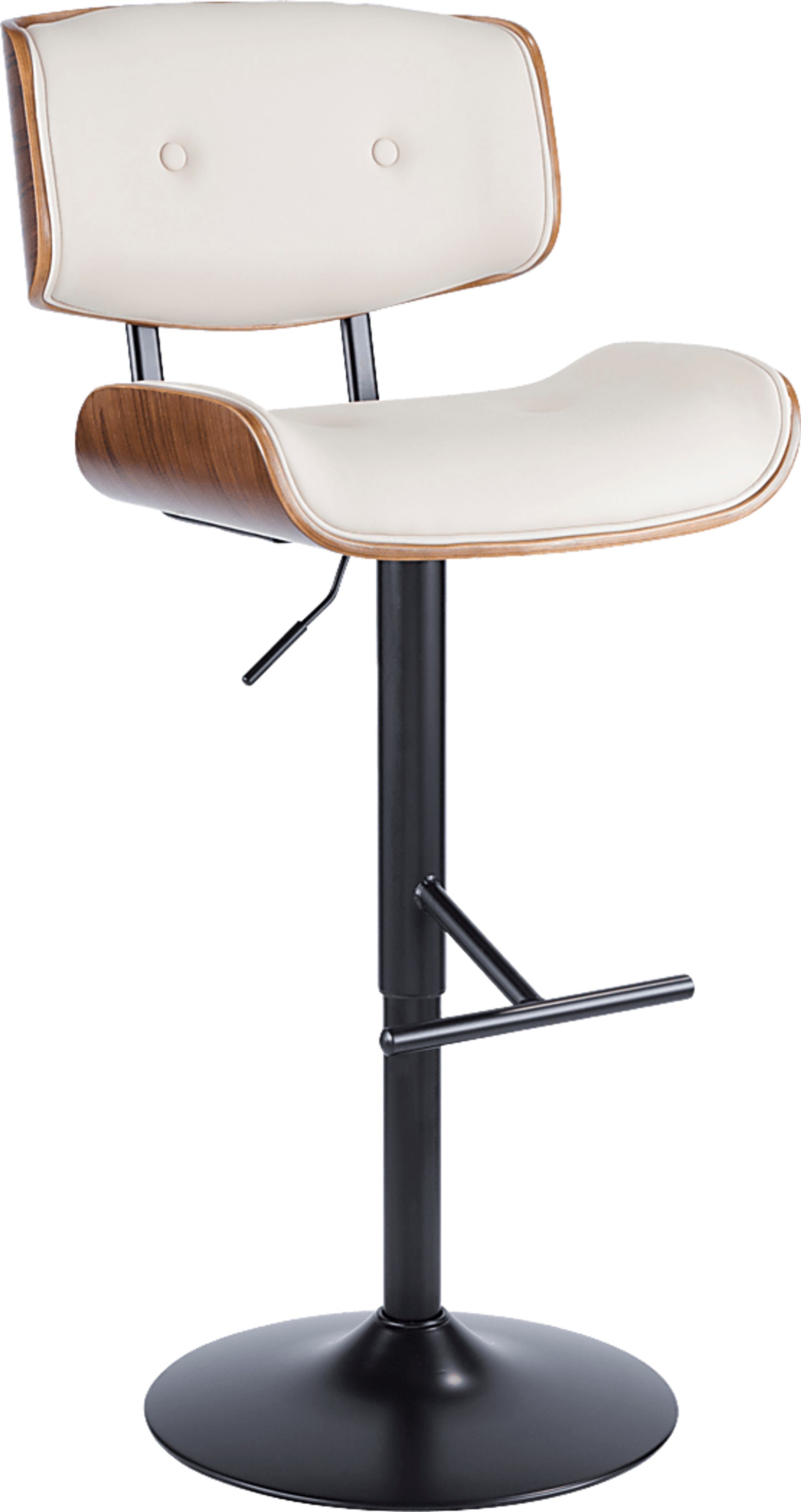 Westhues Cream Adjustable Barstool, Set of 2 - Image 6