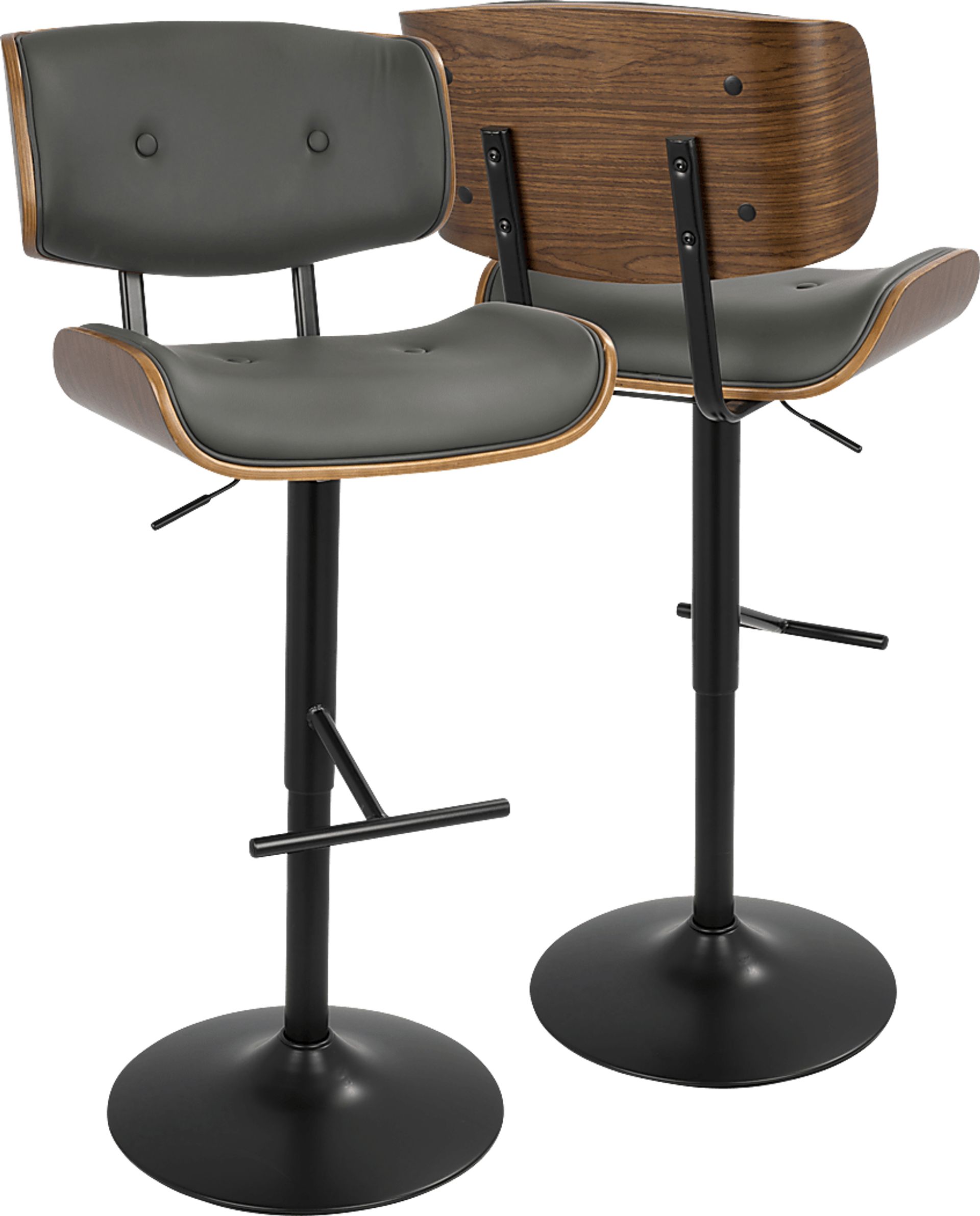 Westhues Gray Adjustable Barstool, Set of 2 - Image 19