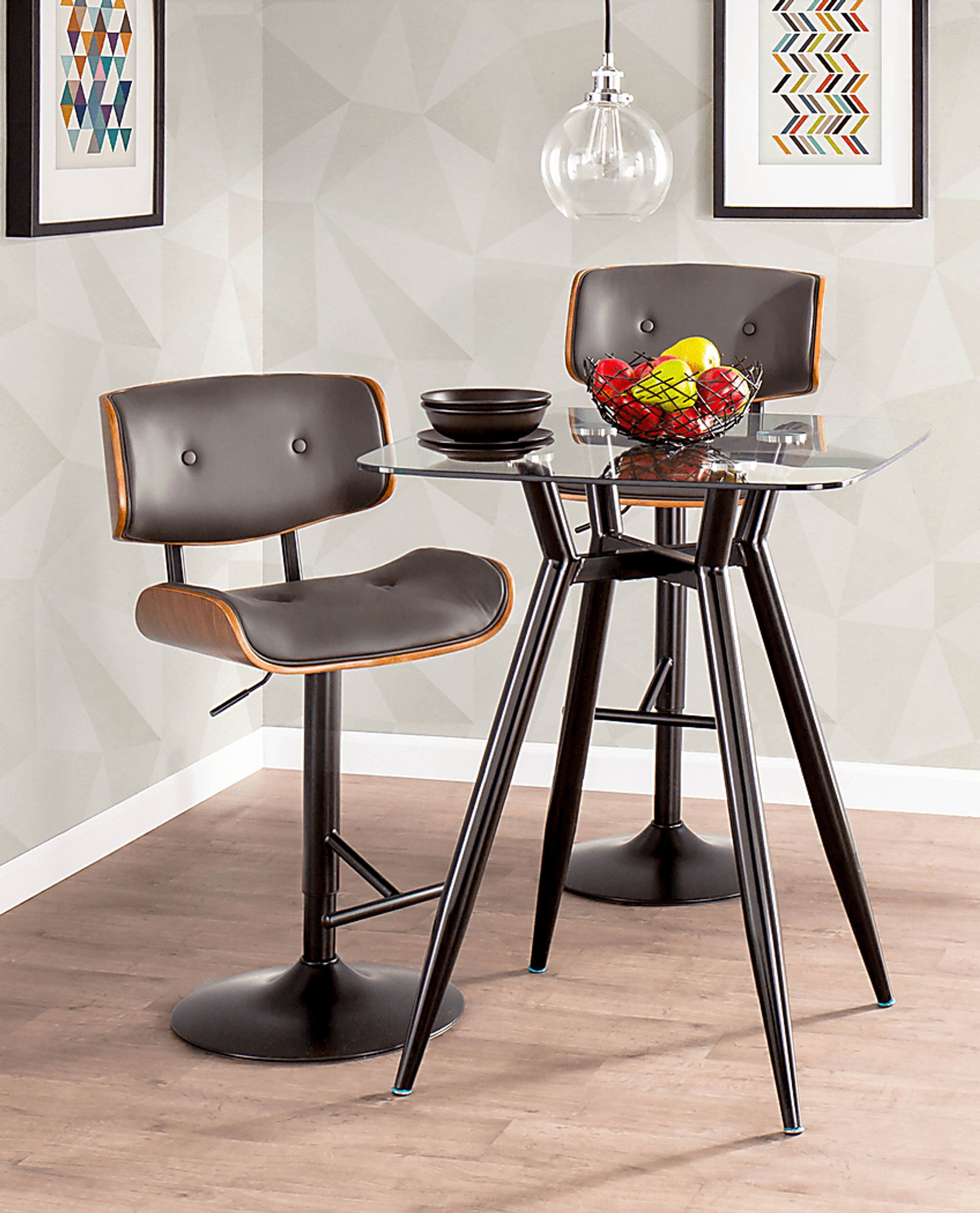 Westhues Gray Adjustable Barstool, Set of 2 - Image 5