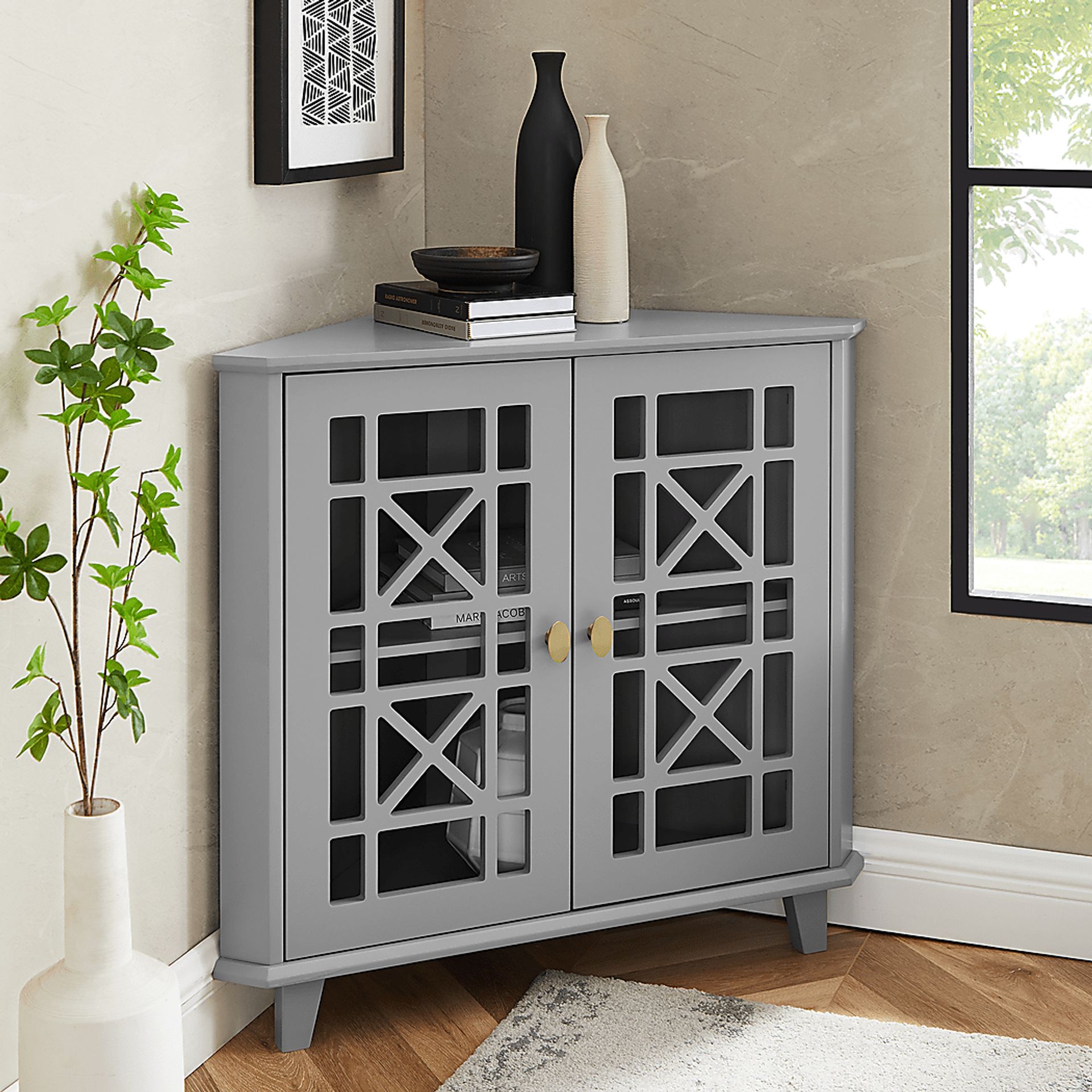 Westlyn Gray Accent Cabinet - Image 4