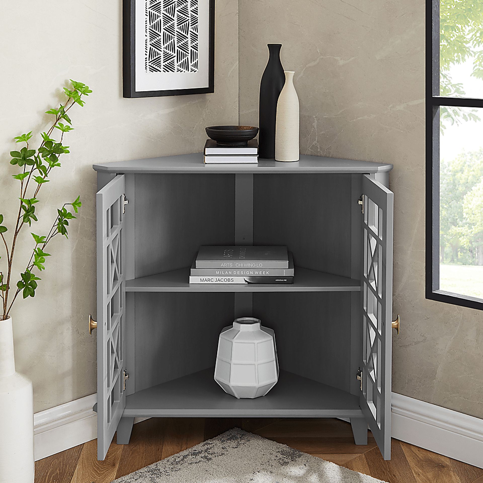 Westlyn Gray Accent Cabinet - Image 6