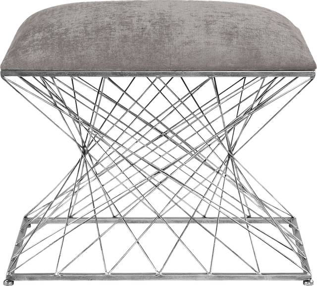 Westmere Gray Accent Bench - Thumbnail - Image 4