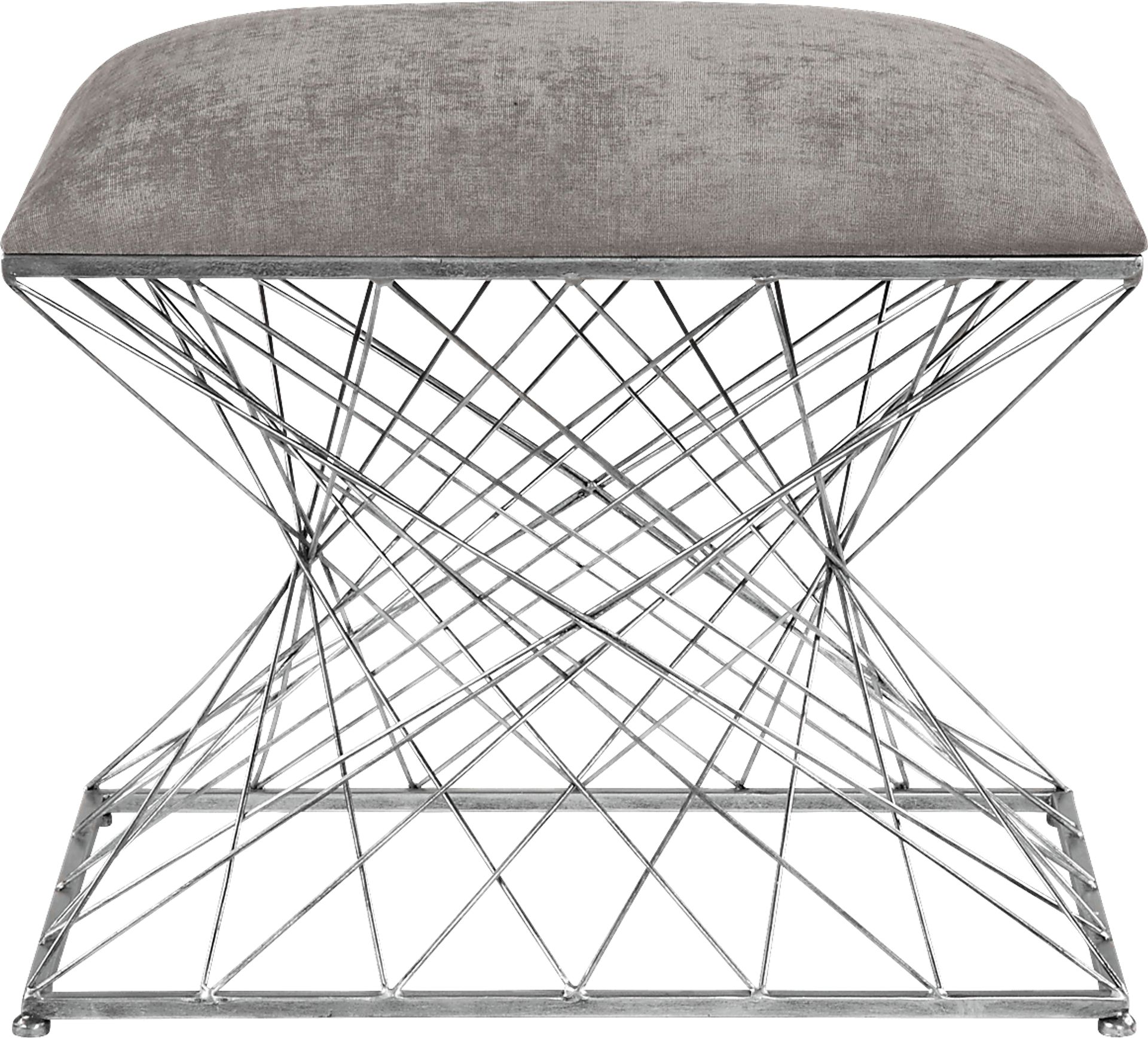 Westmere Gray Accent Bench - Image 4