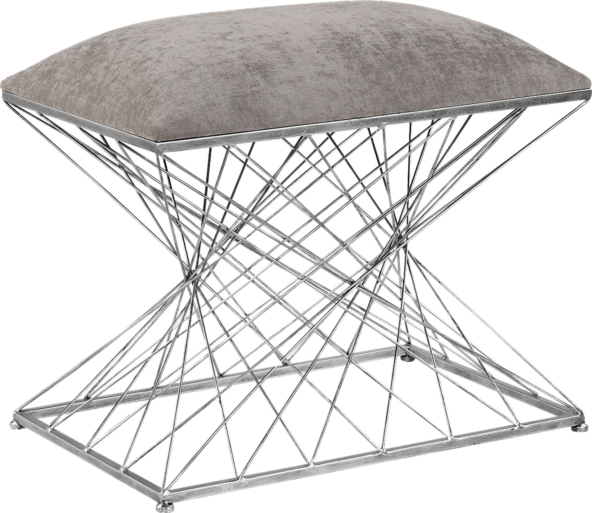 Westmere Gray Accent Bench - Image 1