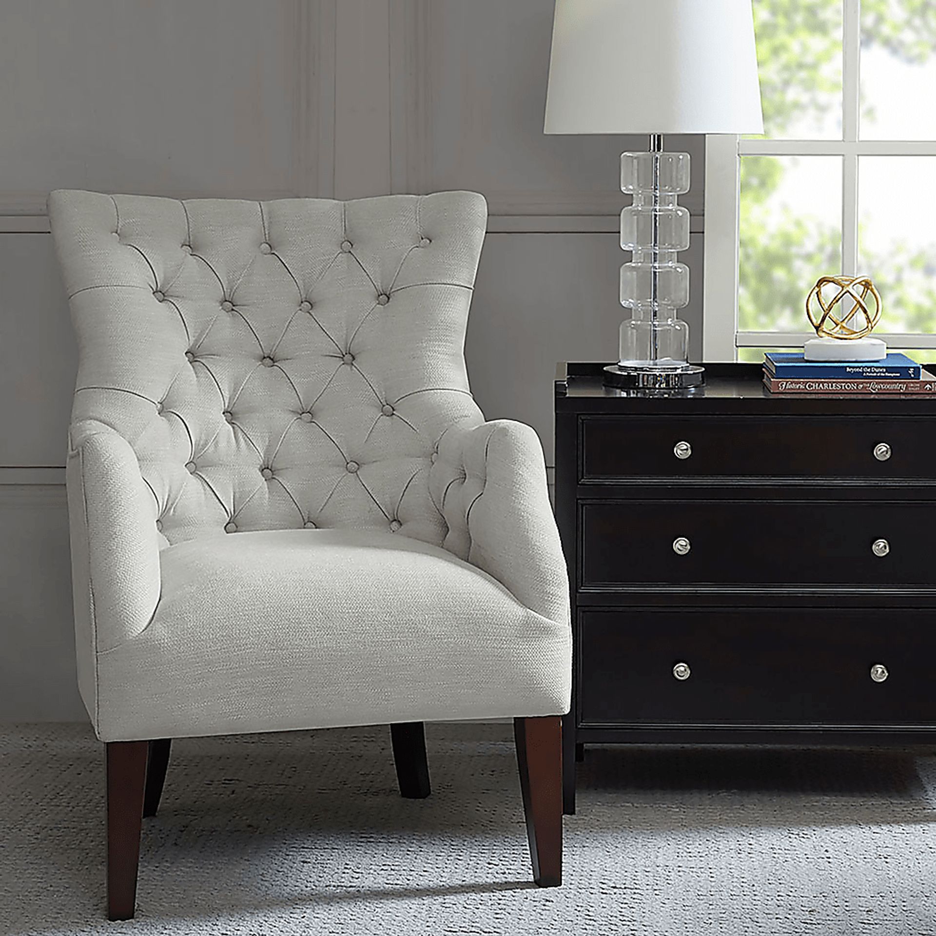 Westmoland Ivory Accent Chair - Image 2