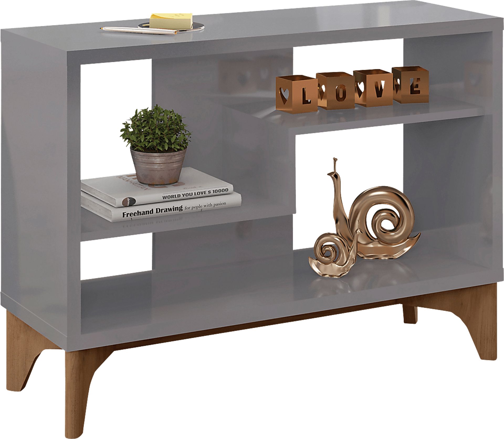 Westmount Gray Accent Cabinet - Image 7