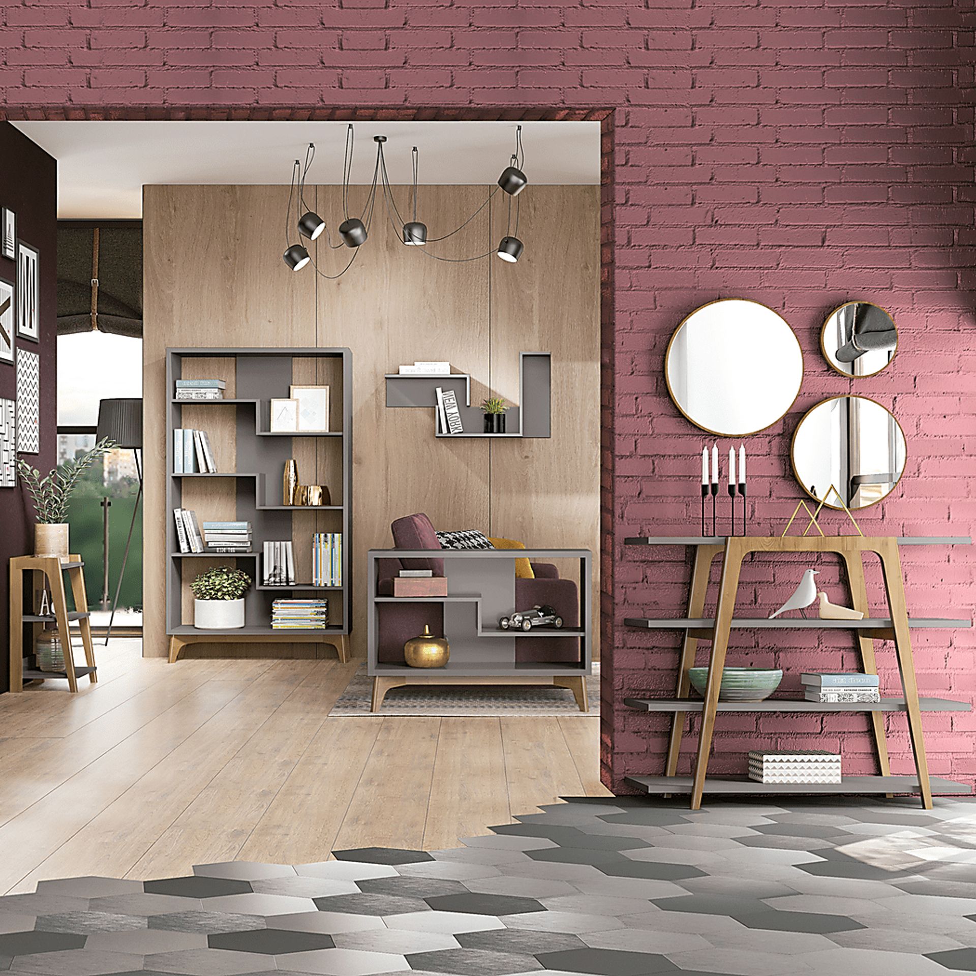 Westmount Gray Accent Cabinet - Image 8