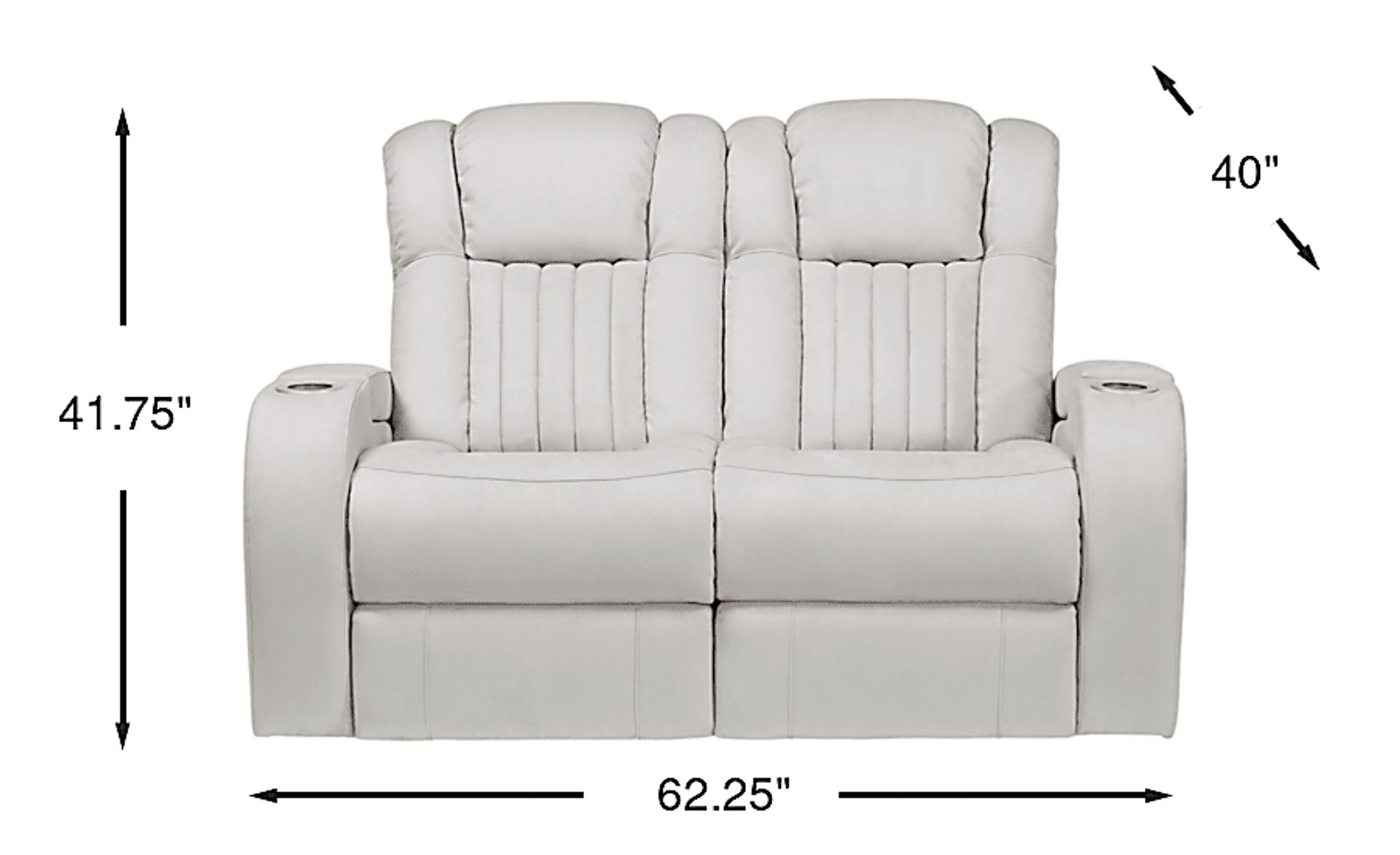 Dimension Image. Please refer to the Dimension Tab on this page for dimension details.