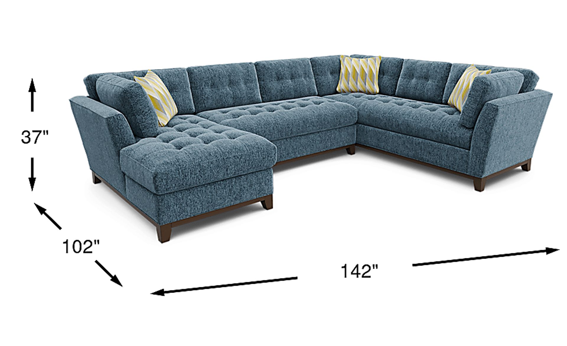 Dimension Image. Please refer to the Dimension Tab on this page for dimension details.