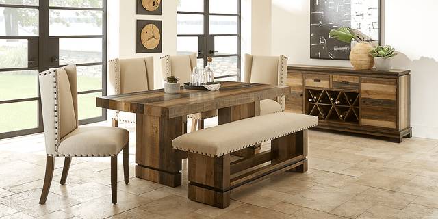 Westover Hills Brown Rectangle Table - Thumbnail - Image 2