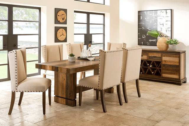 Westover Hills Brown 7 Pc Rectangle Dining Room - Thumbnail - Image 1
