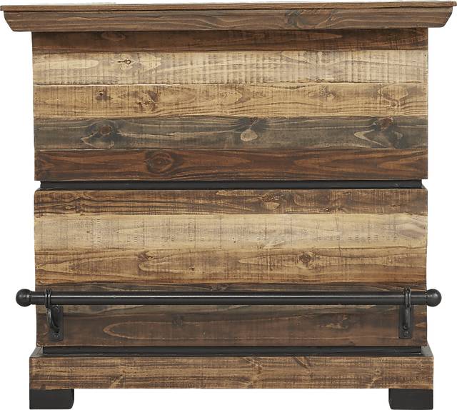 Cindy Crawford Home Westover Hills Brown Bar - Thumbnail - Image 1