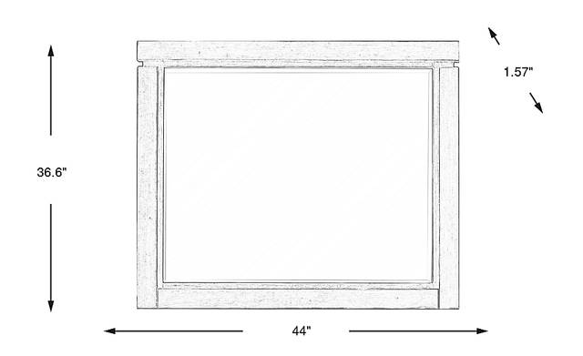 Dimension Image. Please refer to the Dimension Tab on this page for dimension details.