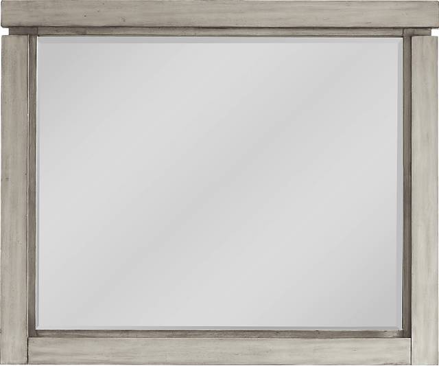 Westover Hills Gray Mirror - Thumbnail - Image 1
