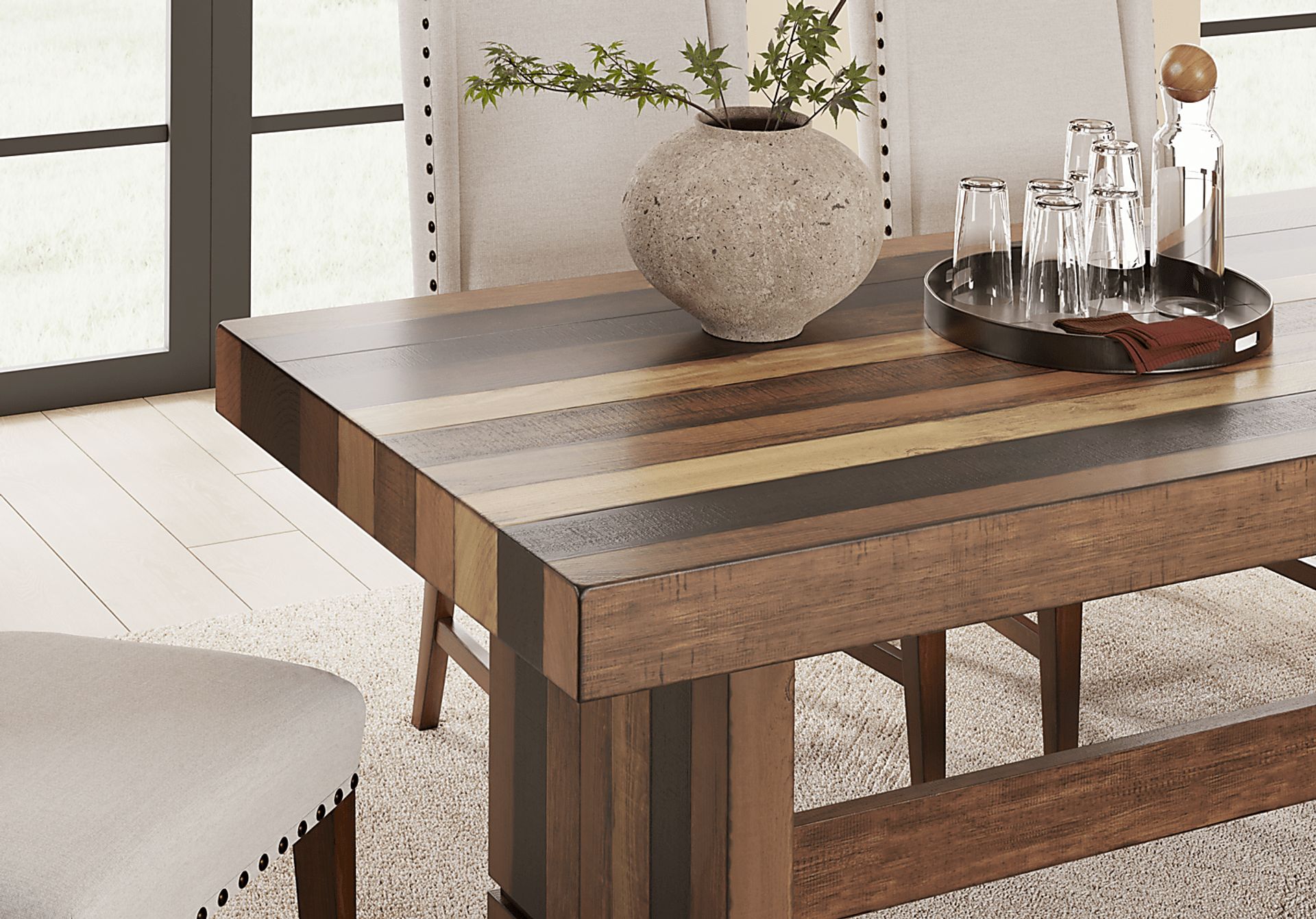 Westover Hills II Brown Rectangle Dining Table - Image 5
