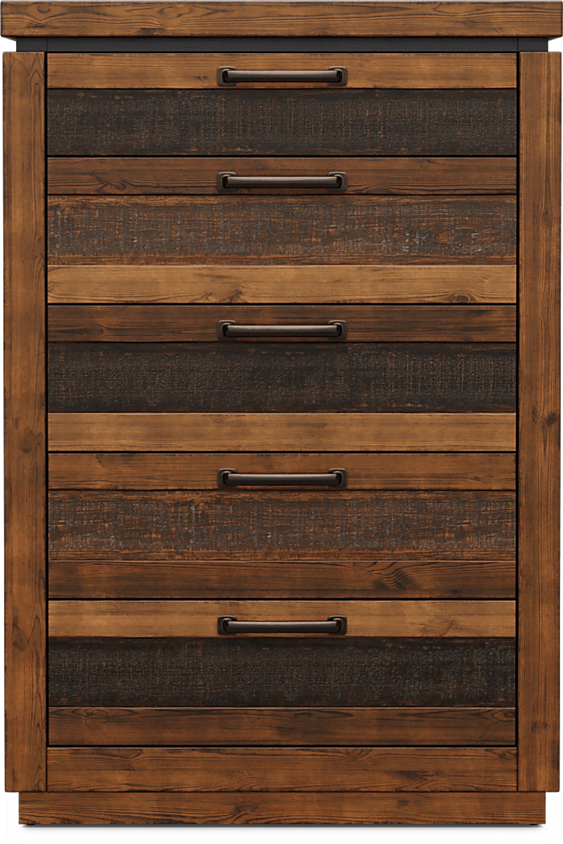 Kids Westover Hills Jr. Reclaimed Brown Chest - Image 1