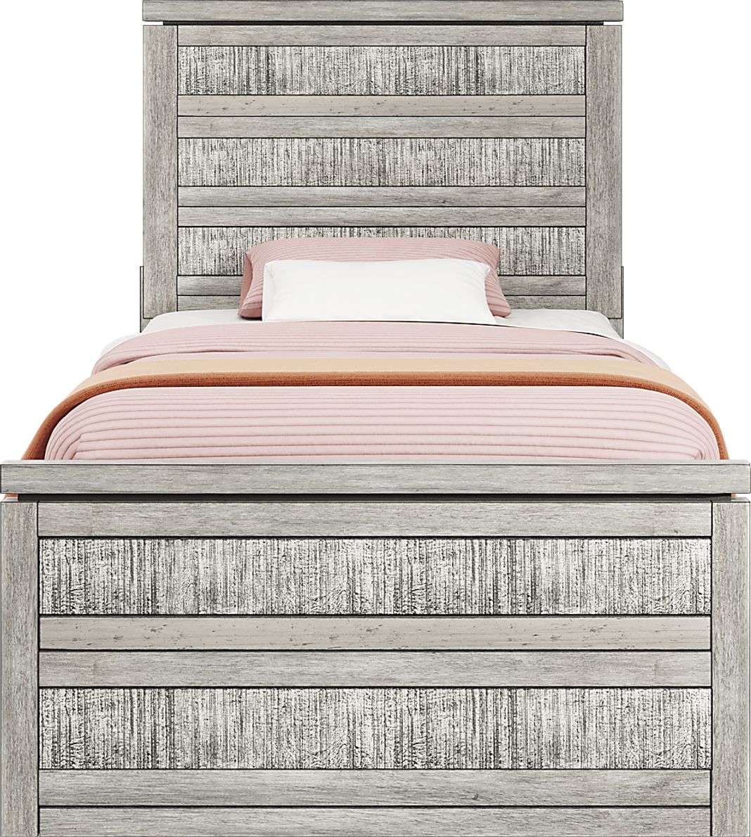 Westover Hills Jr. Reclaimed Gray 3 Pc Twin Panel Bed With Storage Rooms To Go