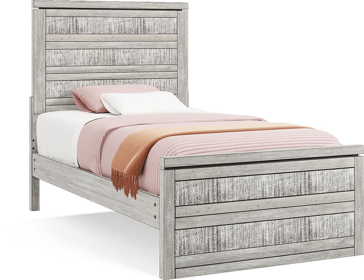 Kids Westover Hills Jr. Reclaimed Gray 5 Pc Twin Panel Bedroom Rooms