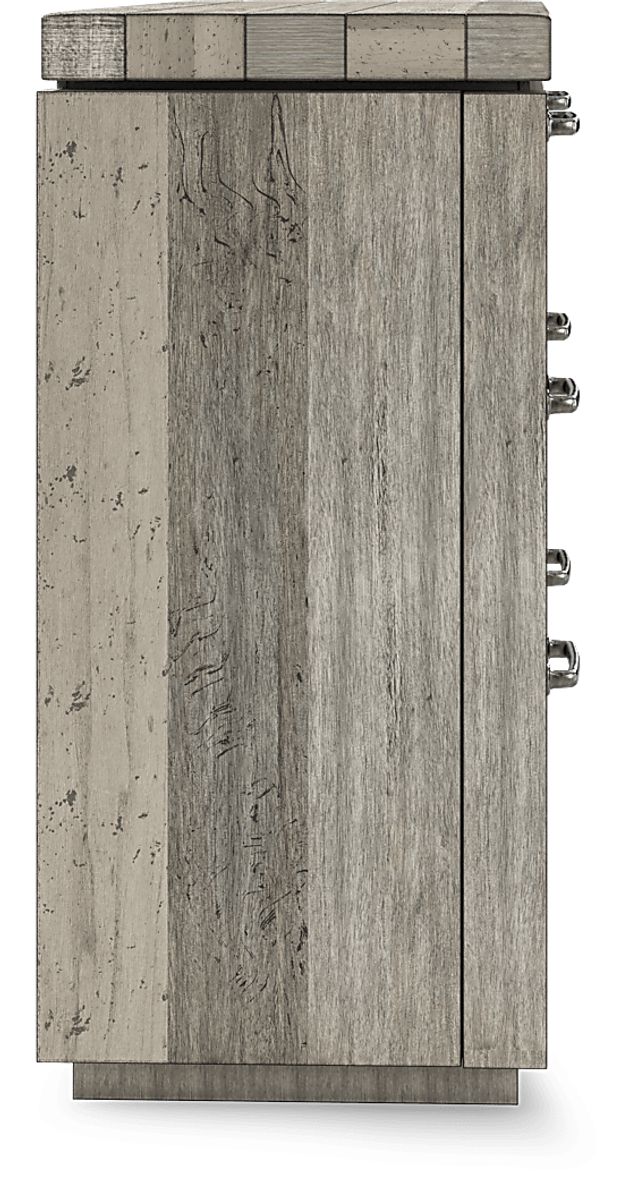 Kids Westover Hills Jr. Reclaimed Gray 5 Pc Bedroom with Alena Charcoal