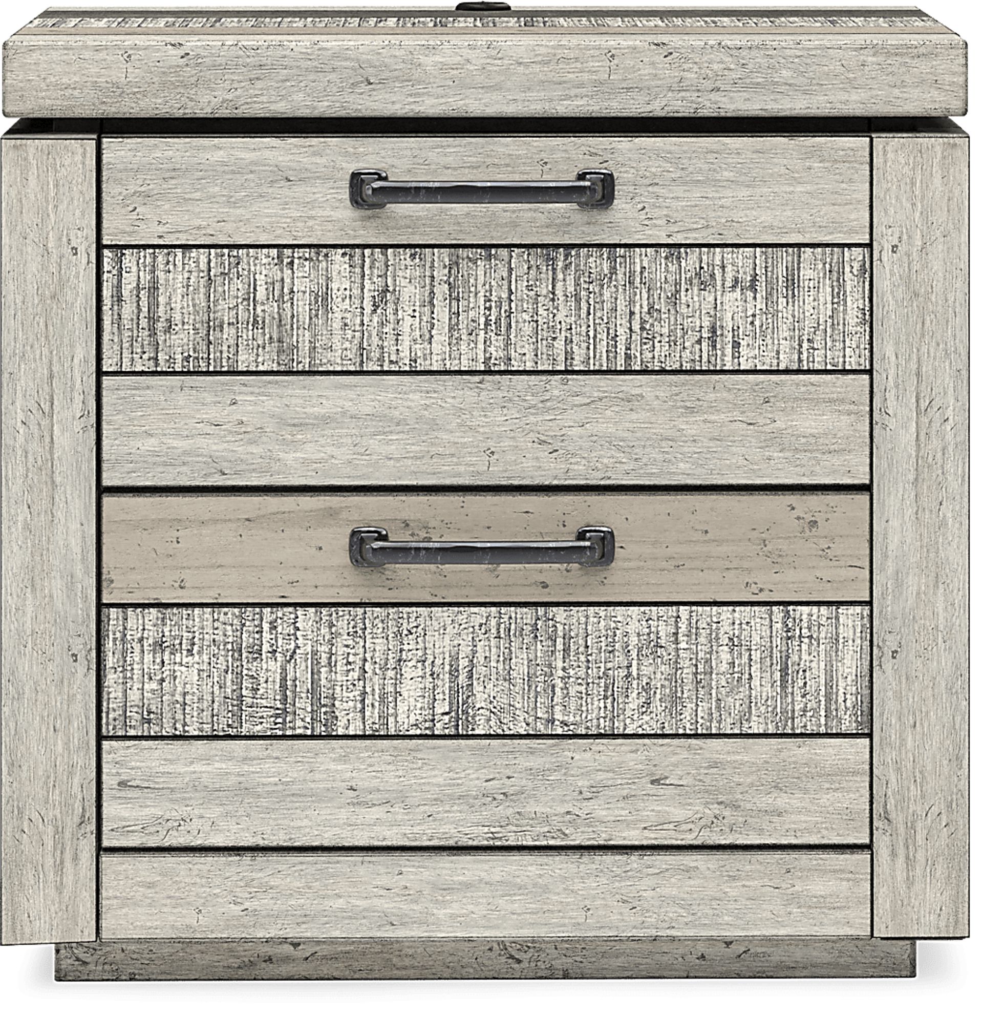 Kids Westover Hills Jr. Reclaimed Gray Nightstand - Image 1