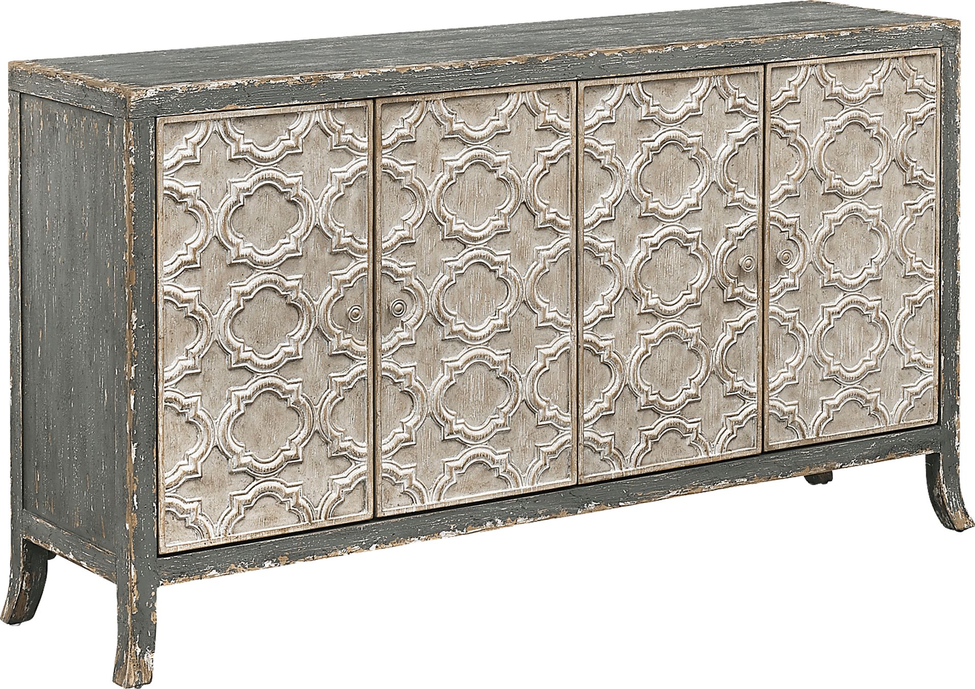 Westpepper Gray Credenza - Image 1