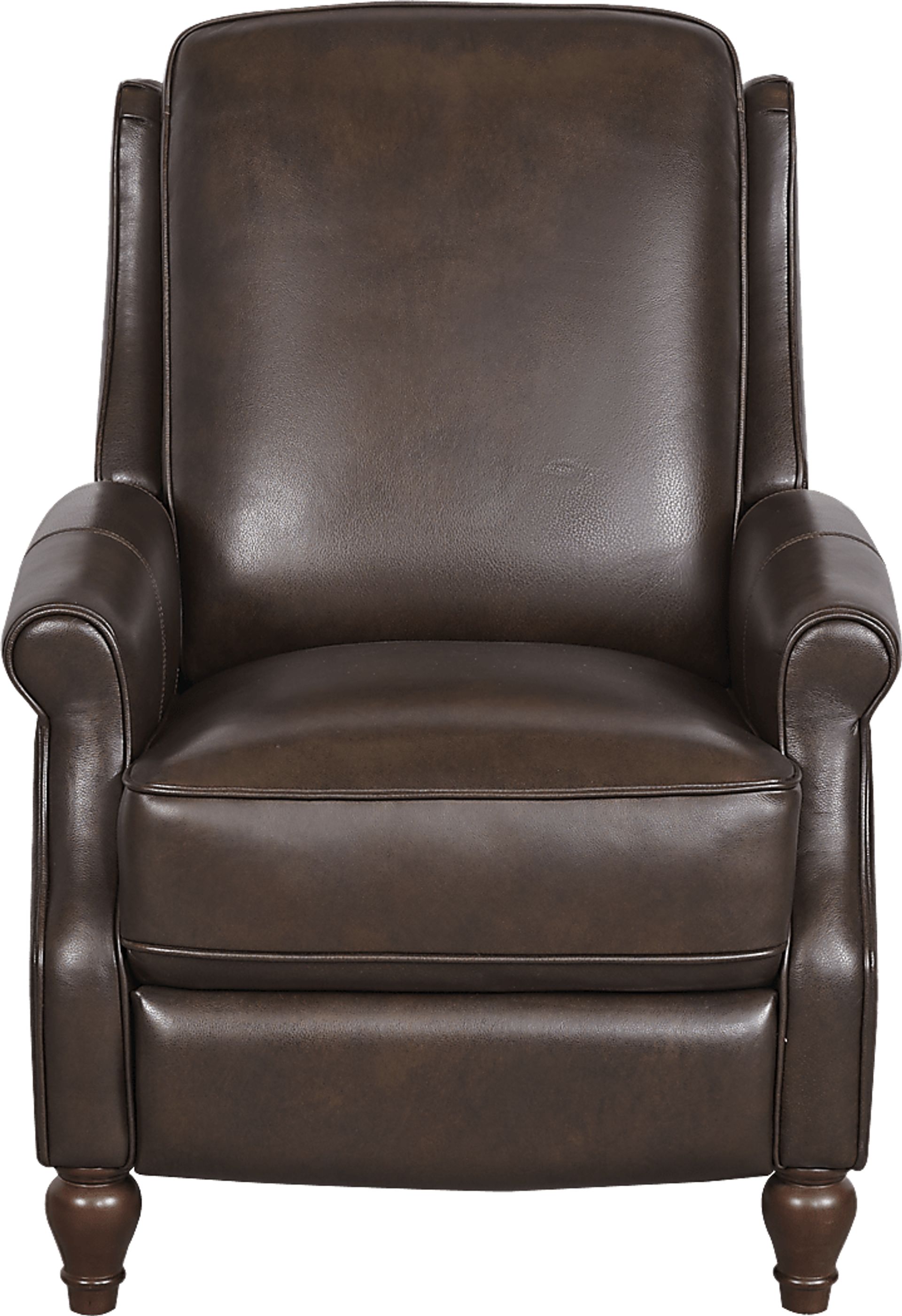 Westport Chocolate Leather Push Back Recliner - Image 2